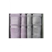 Özdilek Dory Best Set Lila Gri Banyo Havlusu
