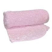 Özdilek Embos Peluş Pembe 100x120 Bebek Battaniyesi