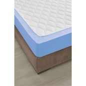Özdilek Fitted 100x200 cm Gök Mavi Lastikli Tek Kişilik Çarşaf Seti