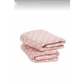 Özdilek Kadife 2 Adet 50x90 CM Pembe El Yüz Havlusu
