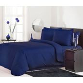 Özdilek Line Lacivert Pamuk Saten Çift Kişilik Nevresim Takımı