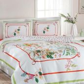 Özdilek Soft Life Vinca Saten Çift Kişilik Nevresim Takımı