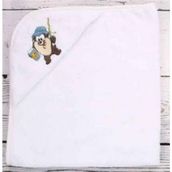 Özdilek Tazmania Lisans Nakışlı Bambu Bebek Pelerini Beyaz 80x80