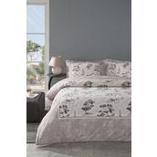 Özdilek Toile De Jouy Pudra Çift Kişilik Ranforce Nevresim Takımı