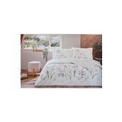Özdilek White Lily Ranforce Lila Çift Kişilik Nevresim Takımı