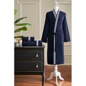 Özdilek Wonder Maskülen Kimono Lacivert Bornoz