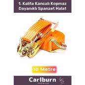 Özel Üretim Kalite Kancalı Kopmaz Dayanıklı Gerdirme Gırgır Yük Sabitleme 10 Metre Spanzet Halat - Tek Ebat