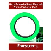Özel Üretim Suya Dayanıklı Karanlıkta Işık Veren Merdiven Ev Bahçe 4 Metre Fosforlu Yeşil Şerit Bant