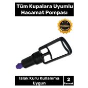 Özel Üretim Tüm Kupalara Uyumlu 2 Parmak Islak Kuru Kullanıma Uygun Dayanıklı Hacamat Pompası