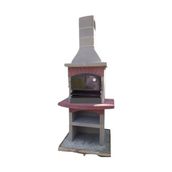 Özkoca Davlumbazlı Model Bims Beton 75 cm Barbekü