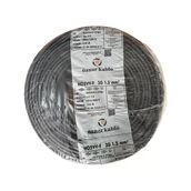 Öznur H05VV-F 100 mt 3x1.5 mm Siyah Ttr Çok Telli Kablo