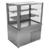 Öztiryakiler 7ETD.14H10.SS Borulu Tip Sıcak Teşhir Dolabı, 240 Lt, 100x70x135 Cm