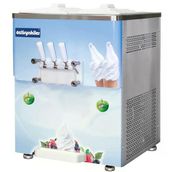 Öztiryakiler 8919.Oef25.00 3 Kollu Dondurma Makinesi, Set Üstü, 2X8 Lt