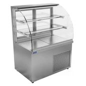 Öztiryakiler Bombe Camlı 240 lt 100x70x135 cm Sıcak Teşhir Dolabı