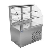 Öztiryakiler Bombe Camlı 360 lt 150x70x135 cm Sıcak Teşhir Dolabı