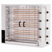 Öztiryakiler Elektrikli 4 Şiş 16-20 Piliç Kapasiteli Piliç Çevirme Makinesi
