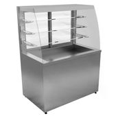 Öztiryakiler Etd-25n18 Self Servis Nötr Teşhir Dolabı, 180x75x160 Cm