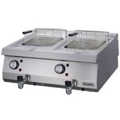 Öztiryakiler OFEI 8070 80x70x30 cm Set Üstü Elektrikli Çiftli 24 lt Isı Ayarlı Fritöz