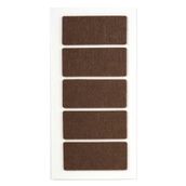 Pacific Yapışkanlı Zemin Koruyucu 40x90 mm Kahverengi Keçe