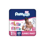 Paddlers No:1 Yenidoğan 64 Adet Bebek Bezi
