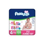 Paddlers No:4 Maxi 120 Adet Bebek Bezi