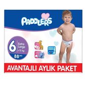 Paddlers No:6 XLarge 88 Adet Bebek Bezi