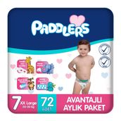 Paddlers No:7 XXLarge 72 Adet Bebek Bezi