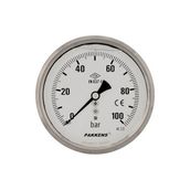 Pakkens Gliserinli G 1/4 inç 0-400 Bar 63 mm Arkadan Bağlantılı Manometre