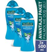 Palmolive Aroma Sensations Feel The Massage 3x500 ml Duş Jeli
