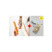 PALPAK Tek Kullanımlık Meybuz Poşeti 40 Adet (5.5x22 cm) –4 Adet Kalpli Kavanoz Poşet Hediyeli