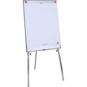 Pan 234 Teleskopik Ayaklı Flip Chart Sistemli Yazı Tahtası, Beyaz