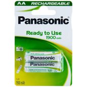 Panasonic 1900 mAh Şarjlı 2'li AA Kalem Pil
