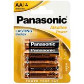 Panasonic LR06 Alkalin Power 4'lü 1.5 V AA Kalem Pil