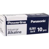 Panasonic Powerline 6LR61 Industrial Alkaline 9V Pil