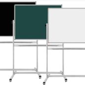 Panda 120 x 140 Cm Laminant Yüzey Mobil Yazı Tahtası 360° Dönerli