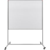 Panda 120 x 140 cm Yazı Tahtası Tek Taraflı Tekerlekli Ayaklı Alüminyum Çerçeveli