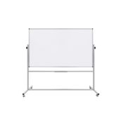 Panda 120X200 CM-360° Dönerli Ayaklı Çift Taraflı Tekerlekli Mobil Yazı TAHTASI-PAN303