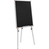 Panda 50X70 cm Teleskopik Ayaklı Yazı Tahtası SİYAH-PAN106S - 18S-Siyah - 1 Adet