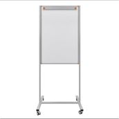 Panda 65 x 100 Yazı Tahtası Flipchart Aparatlı Tek Taraflı Tekerlekli Ayaklı Alüminyum Çerçeveli