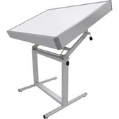 Panda 70 x 100 cm Profesyonel Çizim Masası Ayaklı Ledli 913 - Gri - 1 Adet
