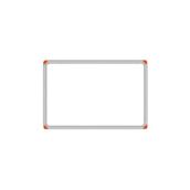 Panda Duvara Monte Laminant Yazı Tahtası 120x140cm
