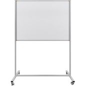 Panda Mobil Yazı Tahtası 90X120CM Beyaz - Mobil Ayaklı