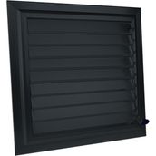 Panjur Fan 40x35 cm Alüminyum Hareketli Yüzeysel Antrasit Gri Banyo Wc Menfezi