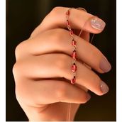 Papatya Silver 925 Ayar Gümüş Akışlı Uğur Böceği Kadın Kolye