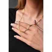 Papatya Silver 925 Ayar Gümüş İtalyan Tasarım Halat Zincir Kolye