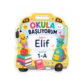 Papelia Okul Otobüsü Formlu Kişiye Özel Okula Başlıyorum Öğrenci Yaka Kartı 10 Adet 8 cm