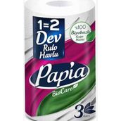 Papia Dev Rulo Havlu - Beyaz