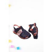 Papuç Sepeti ARZEN-2882 Siyah Ortopedik Erkek Çocuk Sandalet