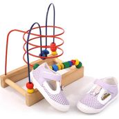 Papuç Sepeti ŞRBB 4789 Lila Kız Çocuk Ortopedik Sandalet