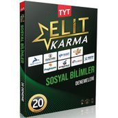 Paraf Yayınları - TYT Sosyal Bilimler Elit Karma 20 Deneme